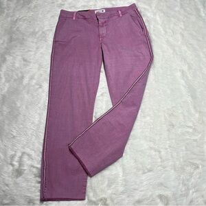 Sundry pink slacks with tuxedo style ribbon stripe‎ on side
